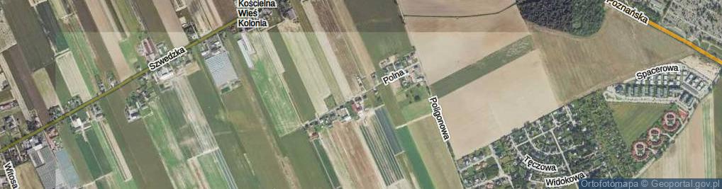 Zdjęcie satelitarne Polna ul.